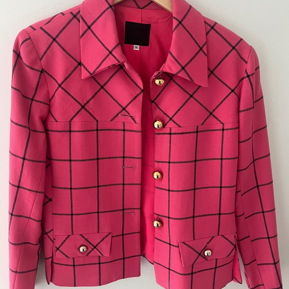 Anna Sui 100% Wool Blazer